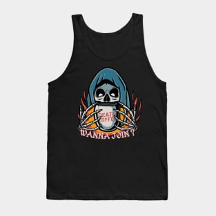 Death coffee Tank Top